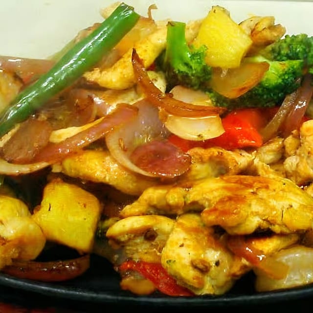 Fajitas Hawaianas.